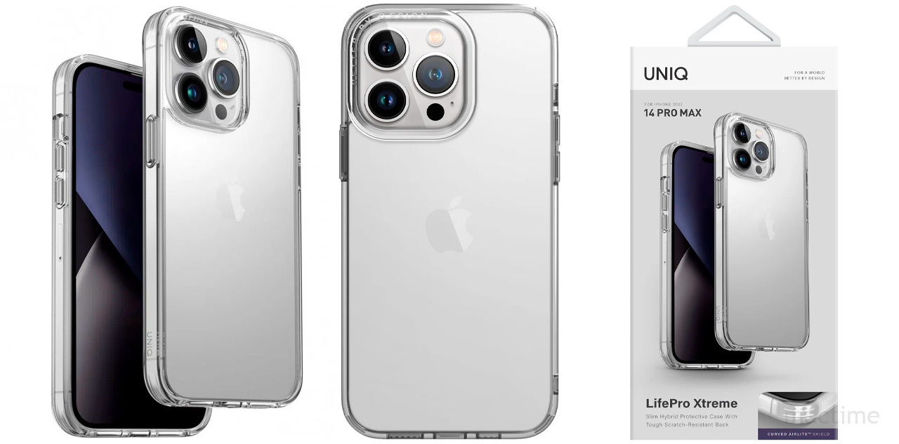 Прозрачный Чехол Uniq Lifepro Xtreme для iPhone 14 Pro Max